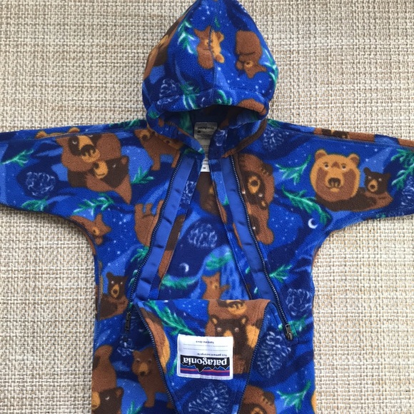 Patagonia Fleece Bunting (size 3m) - Picture 2 of 4